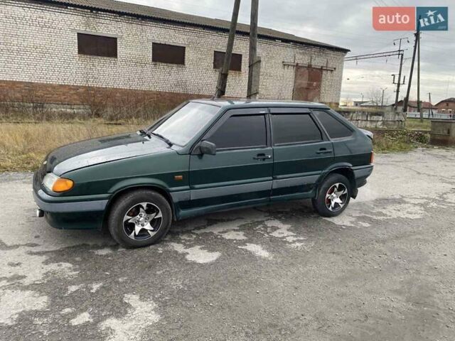 Зелений ВАЗ 2114 Самара, об'ємом двигуна 1.5 л та пробігом 80 тис. км за 1850 $, фото 2 на Automoto.ua