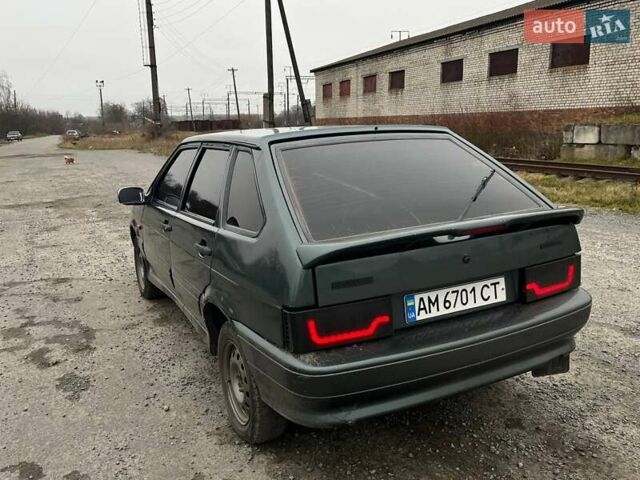 Зелений ВАЗ 2114 Самара, об'ємом двигуна 1.5 л та пробігом 267 тис. км за 2000 $, фото 7 на Automoto.ua