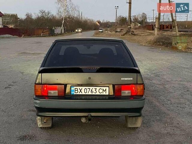 Зеленый ВАЗ 2114 Самара, объемом двигателя 1.5 л и пробегом 235 тыс. км за 1550 $, фото 2 на Automoto.ua