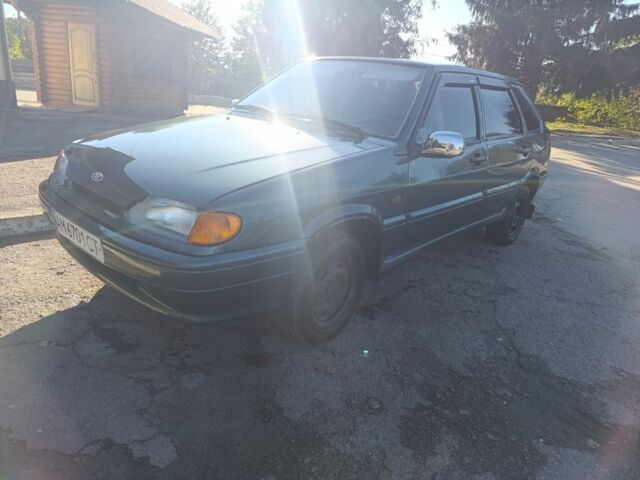 Зелений ВАЗ 2114 Самара, об'ємом двигуна 1.5 л та пробігом 250 тис. км за 1100 $, фото 1 на Automoto.ua