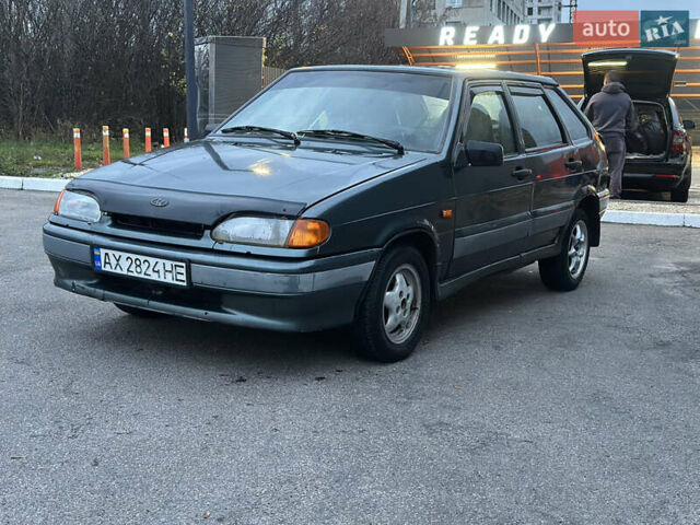 Зеленый ВАЗ 2114 Самара, объемом двигателя 1.5 л и пробегом 240 тыс. км за 1300 $, фото 2 на Automoto.ua