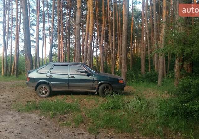 Зеленый ВАЗ 2114 Самара, объемом двигателя 1.5 л и пробегом 191 тыс. км за 1700 $, фото 2 на Automoto.ua
