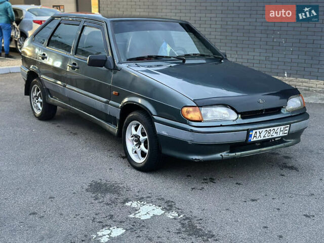 Зеленый ВАЗ 2114 Самара, объемом двигателя 1.5 л и пробегом 240 тыс. км за 1300 $, фото 3 на Automoto.ua