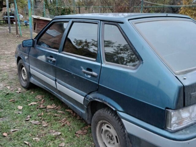 Зеленый ВАЗ 2114 Самара, объемом двигателя 1.5 л и пробегом 1 тыс. км за 1300 $, фото 1 на Automoto.ua