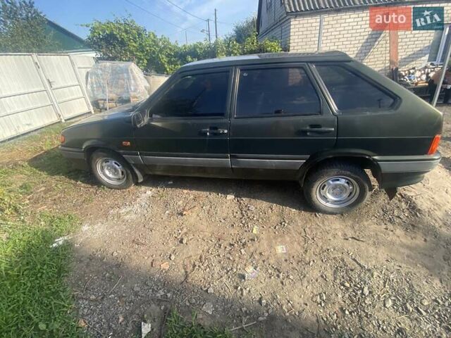 Зеленый ВАЗ 2114 Самара, объемом двигателя 1.6 л и пробегом 245 тыс. км за 1350 $, фото 3 на Automoto.ua