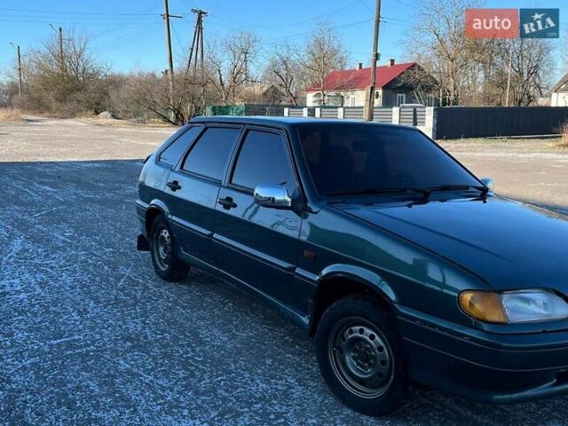 Зелений ВАЗ 2114 Самара, об'ємом двигуна 1.5 л та пробігом 264 тис. км за 2200 $, фото 2 на Automoto.ua