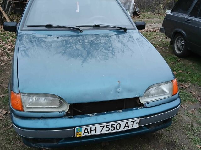 Зеленый ВАЗ 2114 Самара, объемом двигателя 1.5 л и пробегом 1 тыс. км за 1300 $, фото 2 на Automoto.ua