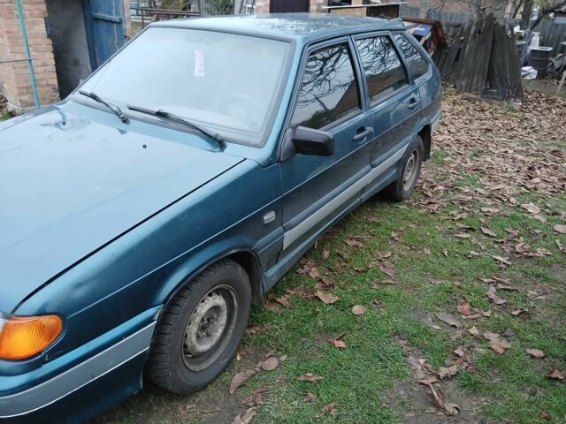 Зеленый ВАЗ 2114 Самара, объемом двигателя 1.5 л и пробегом 1 тыс. км за 1300 $, фото 4 на Automoto.ua