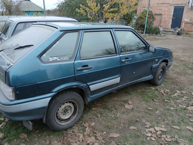 Зеленый ВАЗ 2114 Самара, объемом двигателя 1.5 л и пробегом 1 тыс. км за 1300 $, фото 3 на Automoto.ua