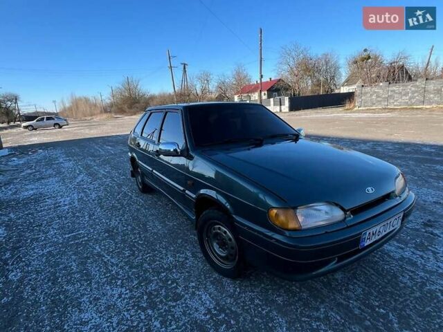 Зелений ВАЗ 2114 Самара, об'ємом двигуна 1.5 л та пробігом 264 тис. км за 2200 $, фото 1 на Automoto.ua