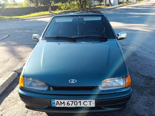 Зелений ВАЗ 2114 Самара, об'ємом двигуна 1.5 л та пробігом 250 тис. км за 1100 $, фото 2 на Automoto.ua