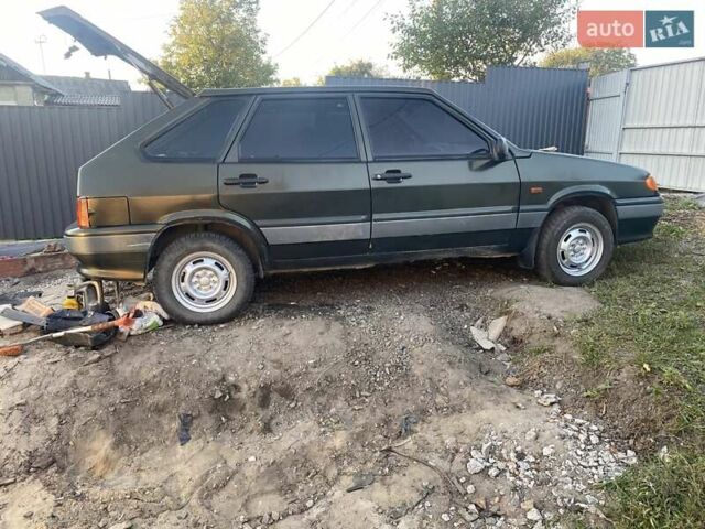 Зеленый ВАЗ 2114 Самара, объемом двигателя 1.6 л и пробегом 245 тыс. км за 1350 $, фото 4 на Automoto.ua