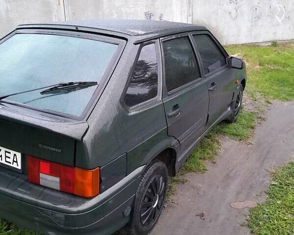 Зеленый ВАЗ 2114 Самара, объемом двигателя 1.5 л и пробегом 190 тыс. км за 2100 $, фото 9 на Automoto.ua