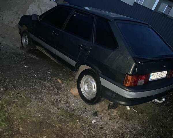 Зеленый ВАЗ 2114 Самара, объемом двигателя 1.6 л и пробегом 245 тыс. км за 1350 $, фото 1 на Automoto.ua