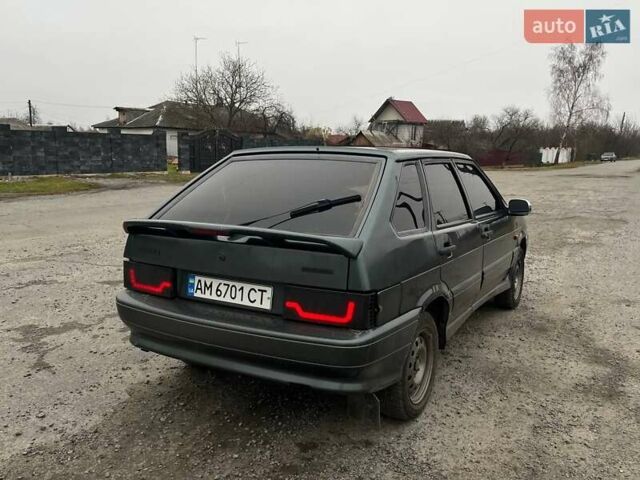 Зелений ВАЗ 2114 Самара, об'ємом двигуна 1.5 л та пробігом 267 тис. км за 2000 $, фото 4 на Automoto.ua