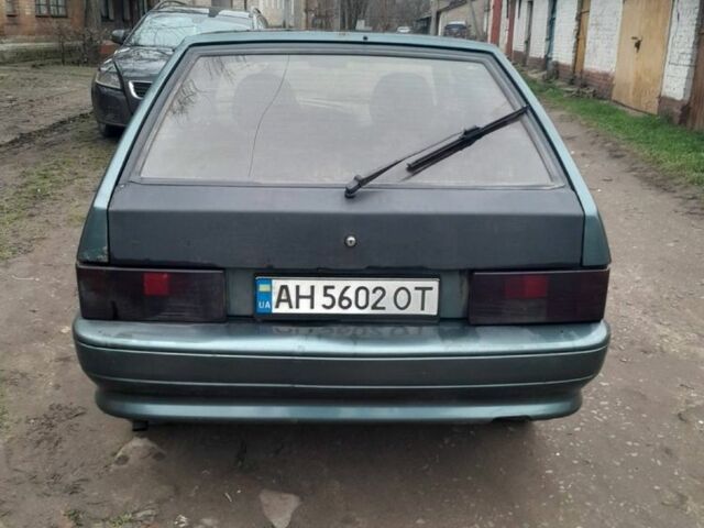 Зеленый ВАЗ 2114 Самара, объемом двигателя 1.6 л и пробегом 188 тыс. км за 1501 $, фото 5 на Automoto.ua