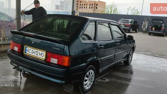 Зеленый ВАЗ 2114 Самара, объемом двигателя 1.6 л и пробегом 150 тыс. км за 2250 $, фото 9 на Automoto.ua