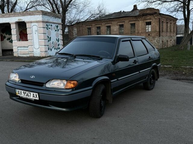 Зеленый ВАЗ 2114 Самара, объемом двигателя 1.6 л и пробегом 113 тыс. км за 4100 $, фото 1 на Automoto.ua