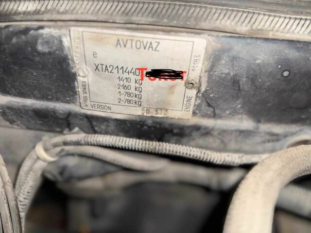 Зеленый ВАЗ 2114 Самара, объемом двигателя 1.6 л и пробегом 100 тыс. км за 1350 $, фото 13 на Automoto.ua