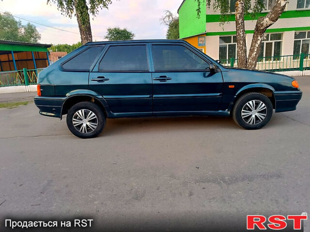 Зеленый ВАЗ 2114 Самара, объемом двигателя 1.6 л и пробегом 250 тыс. км за 1350 $, фото 3 на Automoto.ua