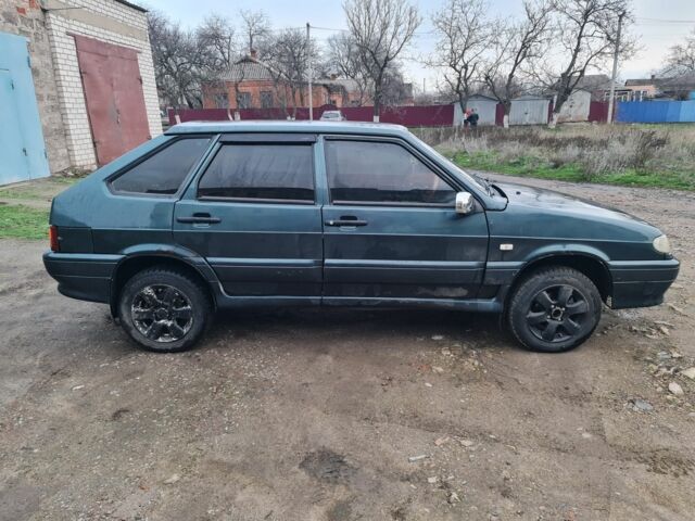 Зеленый ВАЗ 2114 Самара, объемом двигателя 1.6 л и пробегом 188 тыс. км за 1700 $, фото 2 на Automoto.ua
