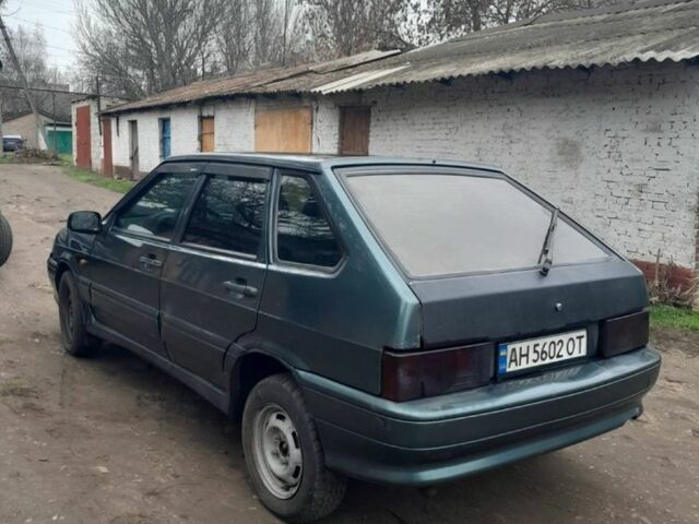 Зеленый ВАЗ 2114 Самара, объемом двигателя 1.6 л и пробегом 188 тыс. км за 1501 $, фото 4 на Automoto.ua