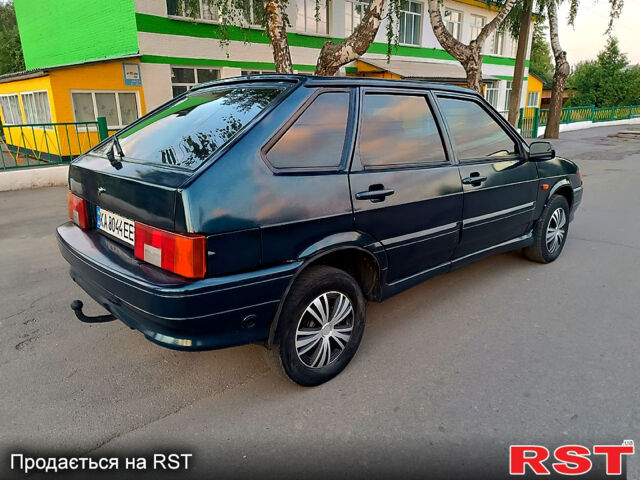 Зеленый ВАЗ 2114 Самара, объемом двигателя 1.6 л и пробегом 250 тыс. км за 1350 $, фото 5 на Automoto.ua