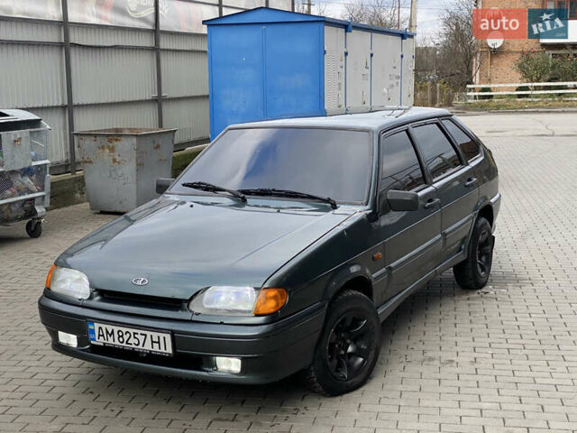 Зеленый ВАЗ 2114 Самара, объемом двигателя 1.6 л и пробегом 263 тыс. км за 1650 $, фото 10 на Automoto.ua