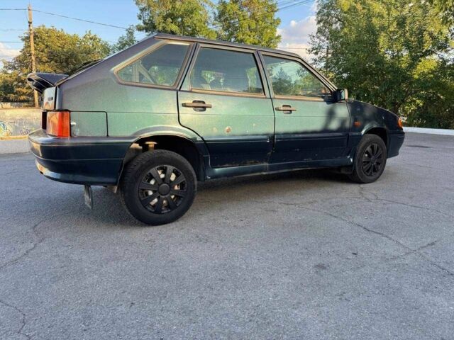 Зеленый ВАЗ 2114 Самара, объемом двигателя 1.6 л и пробегом 100 тыс. км за 1350 $, фото 9 на Automoto.ua