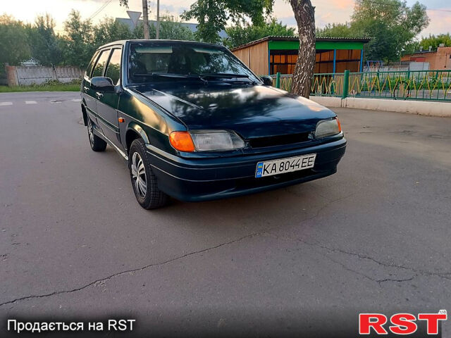 Зеленый ВАЗ 2114 Самара, объемом двигателя 1.6 л и пробегом 250 тыс. км за 1350 $, фото 2 на Automoto.ua
