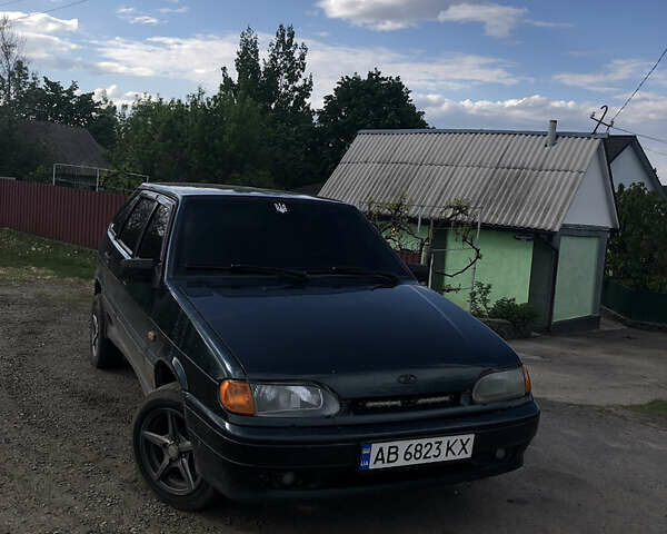 Зеленый ВАЗ 2114 Самара, объемом двигателя 1.6 л и пробегом 254 тыс. км за 2200 $, фото 7 на Automoto.ua