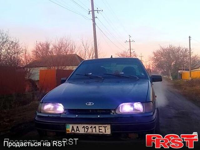 Зеленый ВАЗ 2114 Самара, объемом двигателя 1.6 л и пробегом 100 тыс. км за 1675 $, фото 2 на Automoto.ua