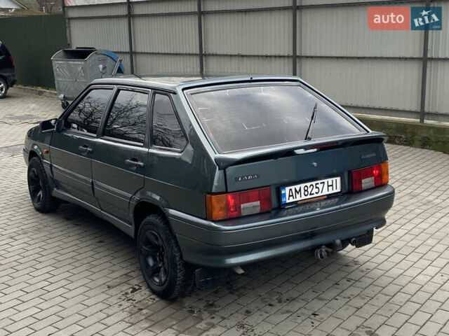 Зеленый ВАЗ 2114 Самара, объемом двигателя 1.6 л и пробегом 263 тыс. км за 1650 $, фото 21 на Automoto.ua