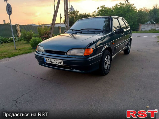 Зеленый ВАЗ 2114 Самара, объемом двигателя 1.6 л и пробегом 250 тыс. км за 1350 $, фото 1 на Automoto.ua