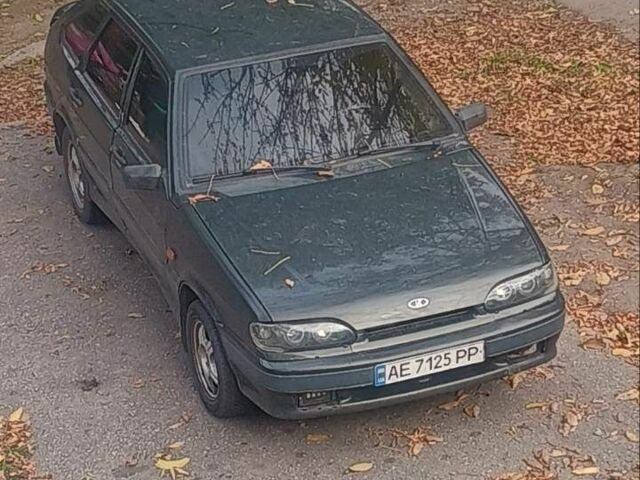 Зеленый ВАЗ 2114 Самара, объемом двигателя 0 л и пробегом 290 тыс. км за 2000 $, фото 2 на Automoto.ua