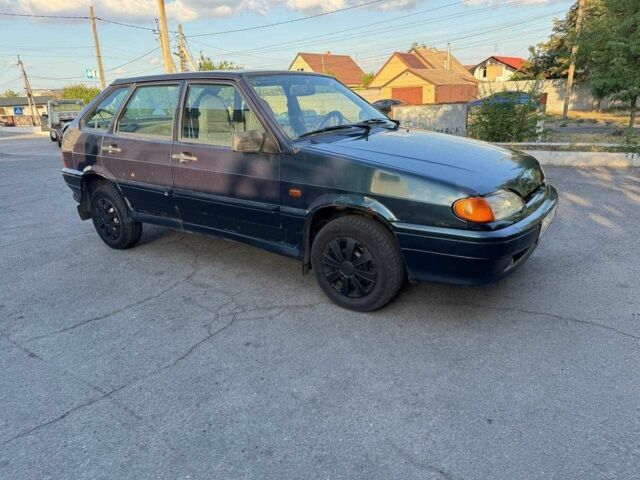 Зеленый ВАЗ 2114 Самара, объемом двигателя 1.6 л и пробегом 100 тыс. км за 1350 $, фото 7 на Automoto.ua