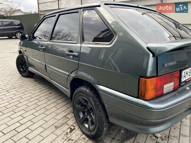 Зеленый ВАЗ 2114 Самара, объемом двигателя 1.6 л и пробегом 263 тыс. км за 1650 $, фото 18 на Automoto.ua