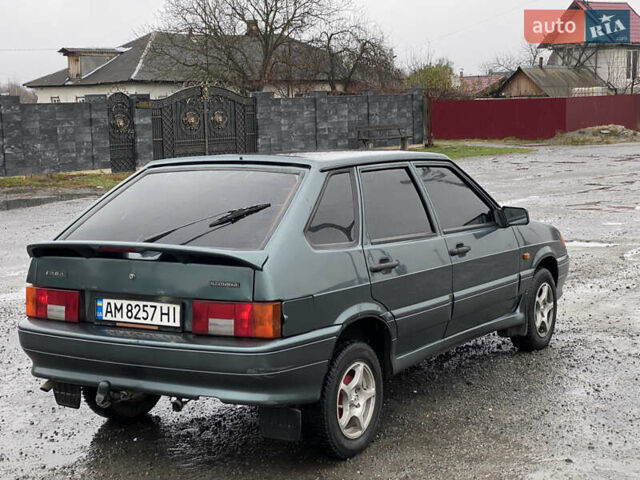 Зеленый ВАЗ 2114 Самара, объемом двигателя 1.6 л и пробегом 263 тыс. км за 1650 $, фото 11 на Automoto.ua