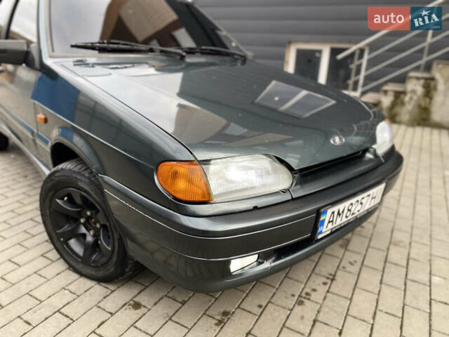 Зеленый ВАЗ 2114 Самара, объемом двигателя 1.6 л и пробегом 263 тыс. км за 1650 $, фото 3 на Automoto.ua