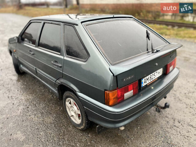 Зеленый ВАЗ 2114 Самара, объемом двигателя 1.6 л и пробегом 263 тыс. км за 1650 $, фото 20 на Automoto.ua