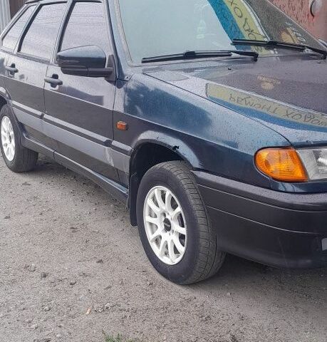 Зеленый ВАЗ 2114 Самара, объемом двигателя 0 л и пробегом 203 тыс. км за 1400 $, фото 1 на Automoto.ua