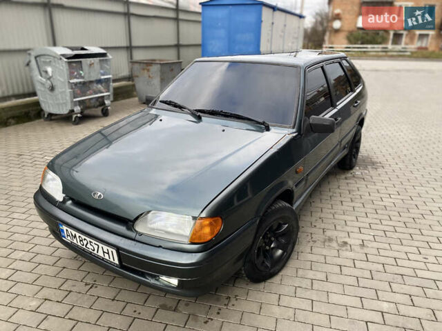 Зеленый ВАЗ 2114 Самара, объемом двигателя 1.6 л и пробегом 263 тыс. км за 1650 $, фото 11 на Automoto.ua