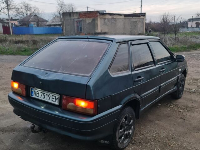 Зеленый ВАЗ 2114 Самара, объемом двигателя 1.6 л и пробегом 188 тыс. км за 1700 $, фото 3 на Automoto.ua