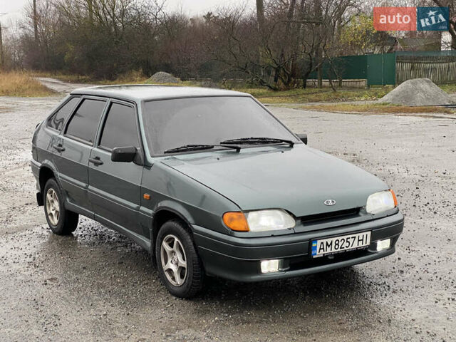 Зеленый ВАЗ 2114 Самара, объемом двигателя 1.6 л и пробегом 263 тыс. км за 1650 $, фото 3 на Automoto.ua