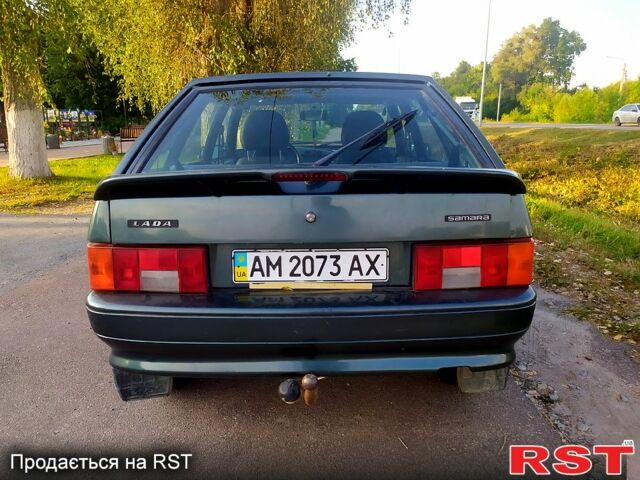 Зелений ВАЗ 2114 Самара, об'ємом двигуна 1.6 л та пробігом 230 тис. км за 1450 $, фото 3 на Automoto.ua