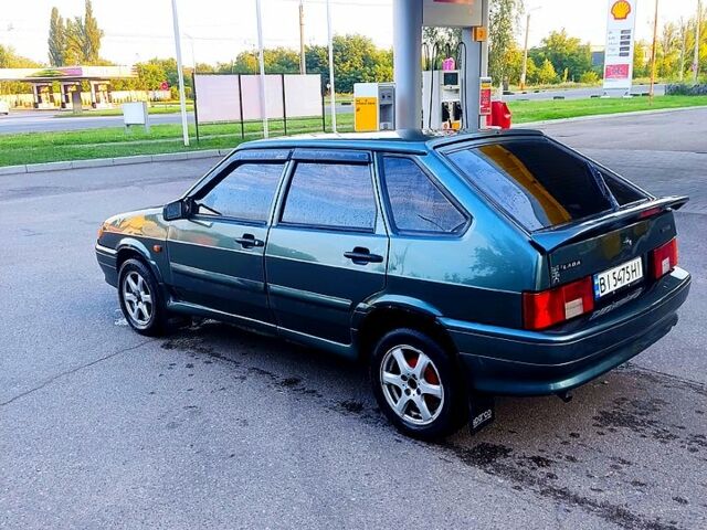 Зелений ВАЗ 2114 Самара, об'ємом двигуна 1.6 л та пробігом 275 тис. км за 1700 $, фото 3 на Automoto.ua