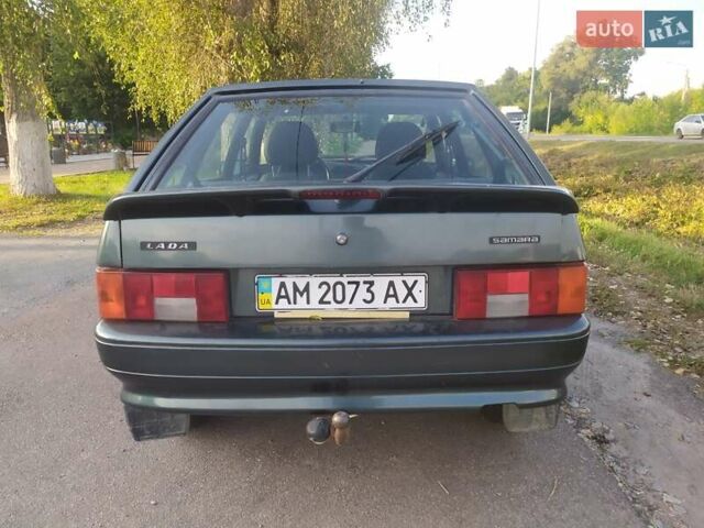 Зелений ВАЗ 2114 Самара, об'ємом двигуна 1.6 л та пробігом 230 тис. км за 1499 $, фото 5 на Automoto.ua