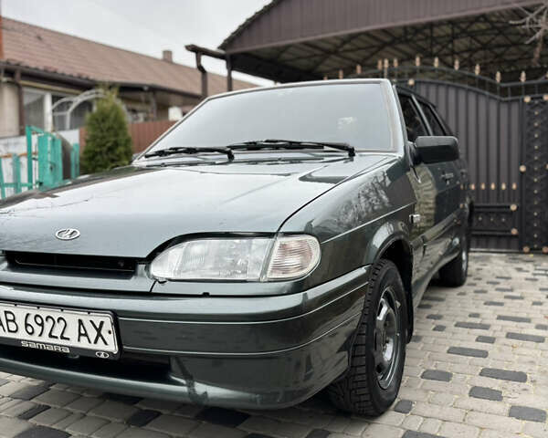 Зеленый ВАЗ 2114 Самара, объемом двигателя 1.6 л и пробегом 202 тыс. км за 2800 $, фото 2 на Automoto.ua