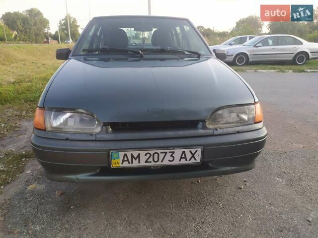 Зеленый ВАЗ 2114 Самара, объемом двигателя 1.6 л и пробегом 230 тыс. км за 1600 $, фото 1 на Automoto.ua