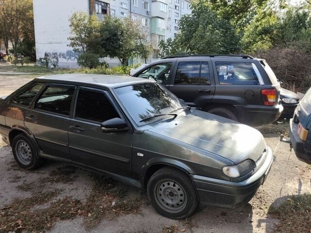 Зеленый ВАЗ 2114 Самара, объемом двигателя 1.6 л и пробегом 321 тыс. км за 1750 $, фото 2 на Automoto.ua